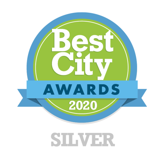 Ασημένιο βραβείο στη διοργάνωση «Best City Awards 2020» 